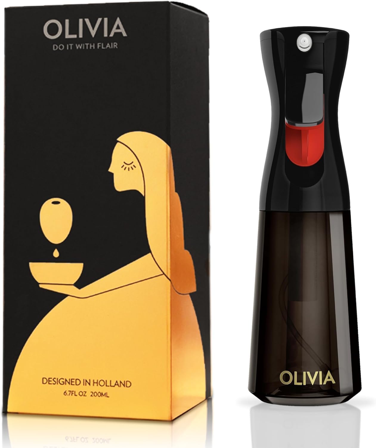 FLAIROSOL OLIVIA 200 ml Spruzzatore Olio in vetro