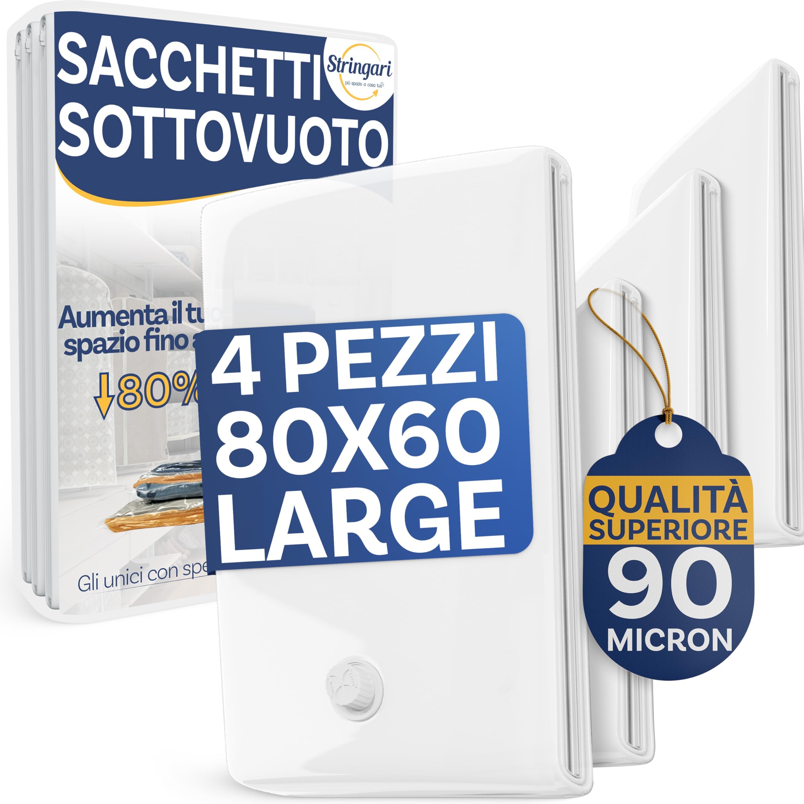Stringari Sacchetti Sottovuoto 90 micron