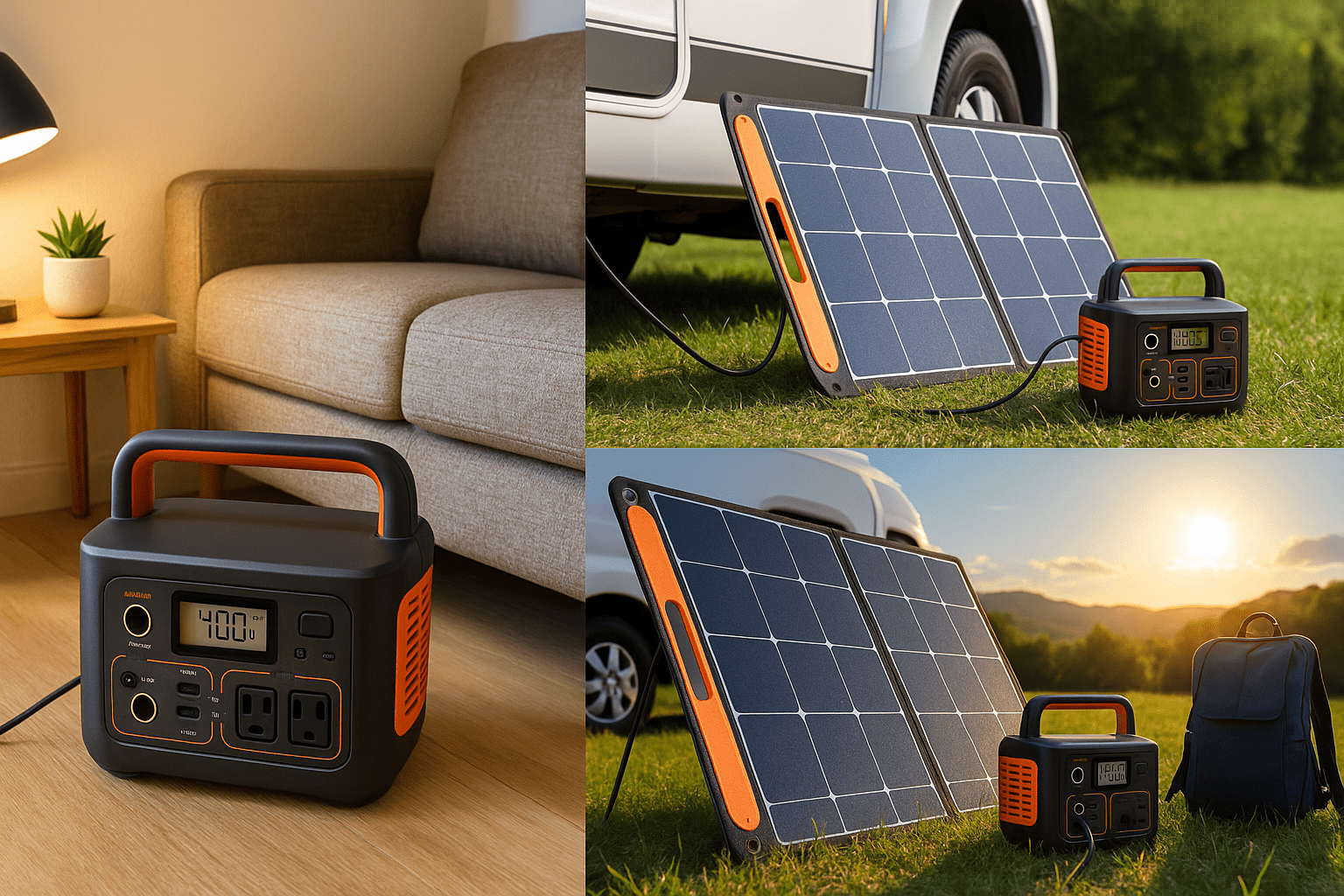 Generatore solare portatile: come usarlo in casa, in camper e in viaggio
