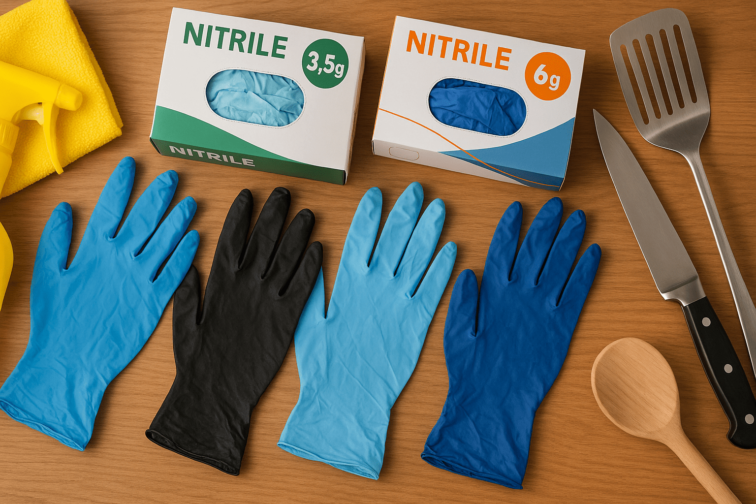 Migliori guanti monouso in nitrile: quali scegliere per pulizie, cucina e lavoro